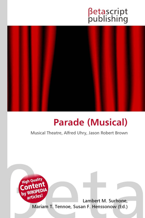 Kniha Parade (Musical) Mariam T. Tennoe