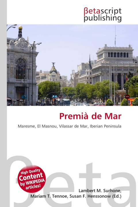 Kniha Premià de Mar Mariam T. Tennoe