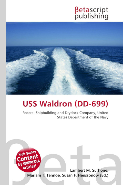 Kniha USS Waldron (DD-699) Mariam T. Tennoe