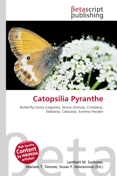 Knjiga Catopsilia Pyranthe Mariam T. Tennoe