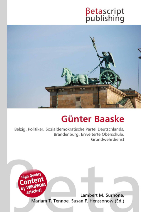 Kniha Günter Baaske Mariam T. Tennoe
