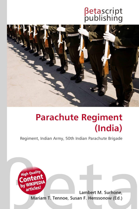 Könyv Parachute Regiment (India) Mariam T. Tennoe