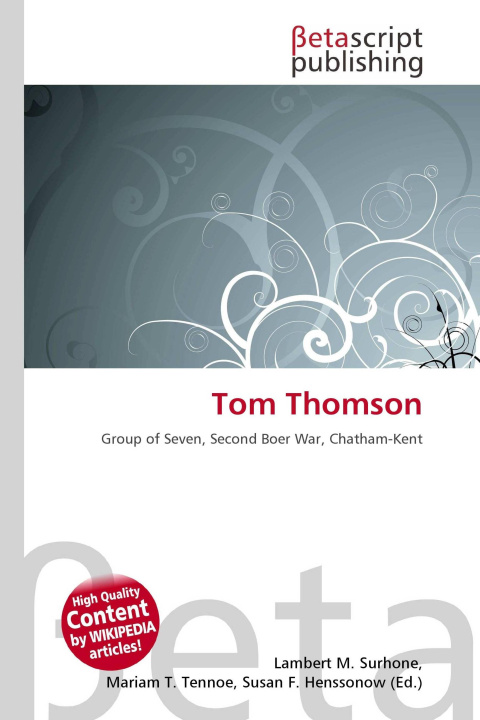 Kniha Tom Thomson Mariam T. Tennoe