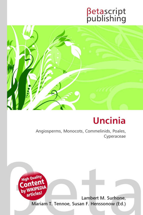 Kniha Uncinia Mariam T. Tennoe