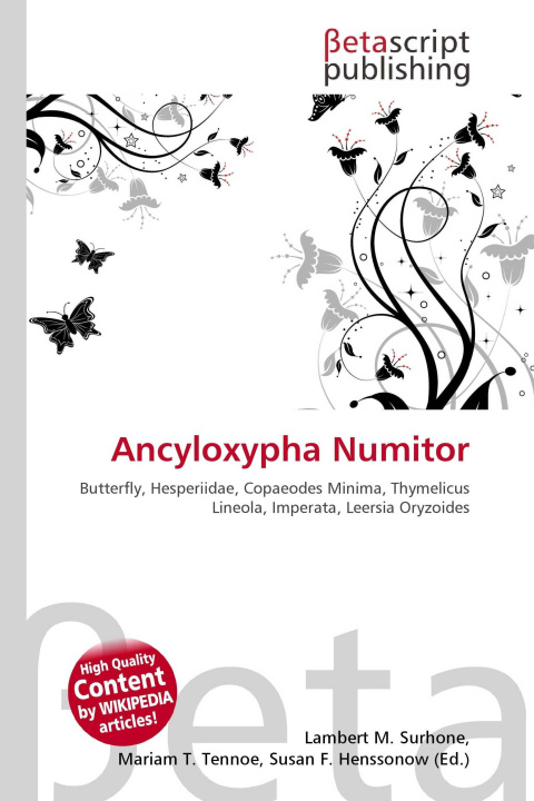 Könyv Ancyloxypha Numitor Mariam T. Tennoe