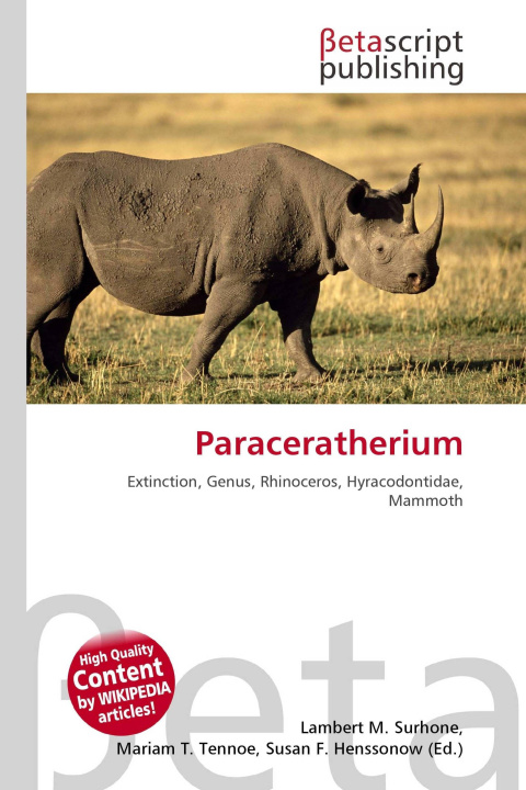 Kniha Paraceratherium Mariam T. Tennoe