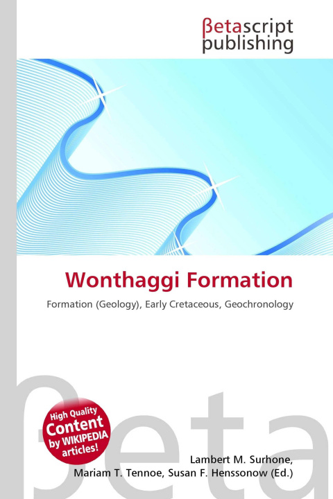 Kniha Wonthaggi Formation Mariam T. Tennoe