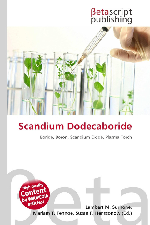 Kniha Scandium Dodecaboride Mariam T. Tennoe