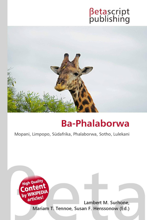 Knjiga Ba-Phalaborwa Mariam T. Tennoe