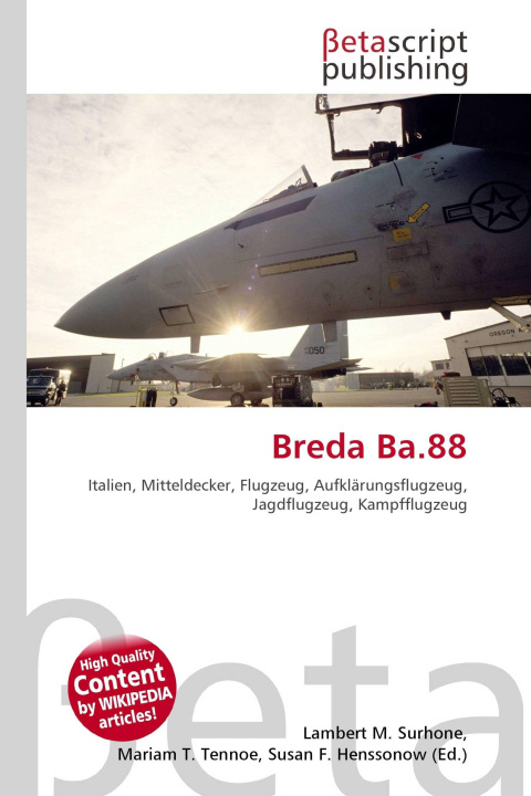 Kniha Breda Ba.88 Mariam T. Tennoe