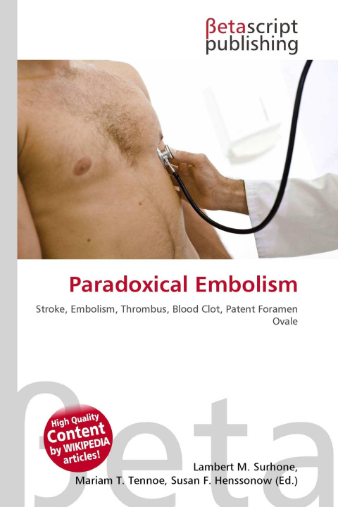 Kniha Paradoxical Embolism Mariam T. Tennoe