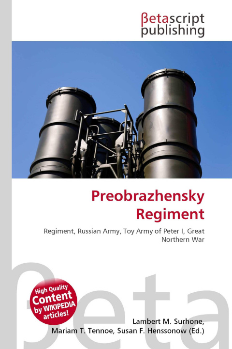 Kniha Preobrazhensky Regiment Mariam T. Tennoe