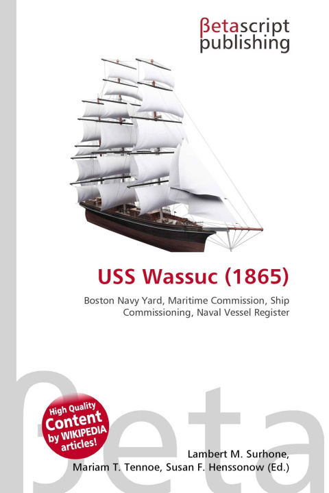 Kniha USS Wassuc (1865) Mariam T. Tennoe