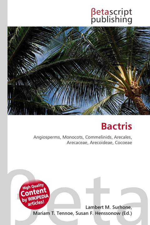 Kniha Bactris Mariam T. Tennoe