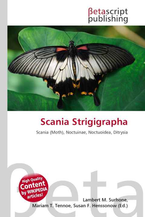 Knjiga Scania Strigigrapha Mariam T. Tennoe