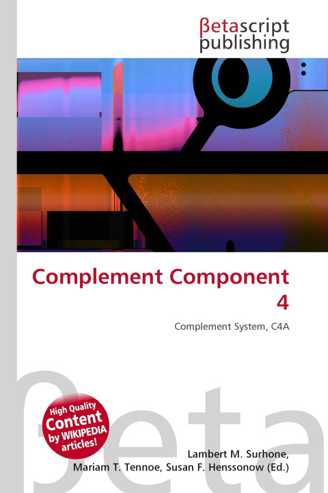 Kniha Complement Component 4 Mariam T. Tennoe