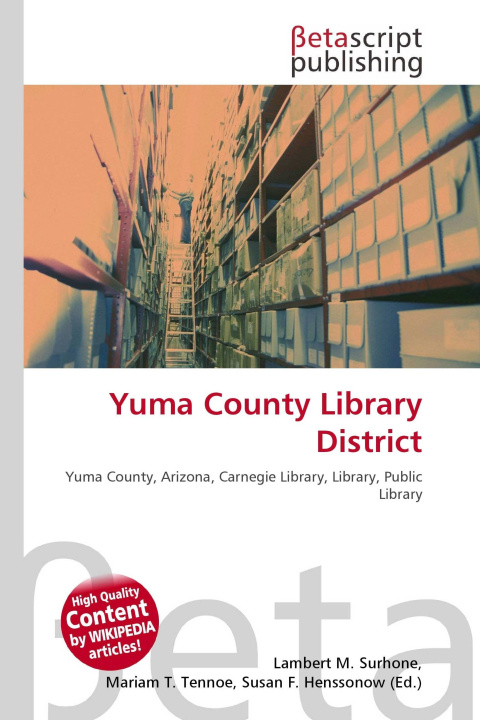 Kniha Yuma County Library District Mariam T. Tennoe