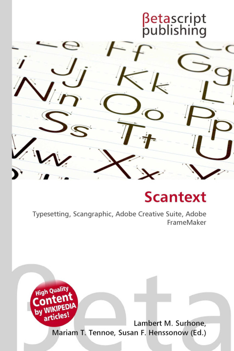 Kniha Scantext Mariam T. Tennoe