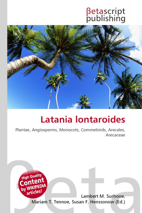 Knjiga Latania lontaroides Mariam T. Tennoe