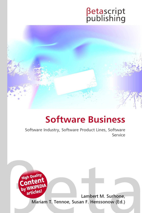 Kniha Software Business Mariam T. Tennoe