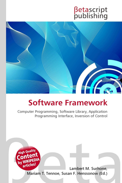Knjiga Software Framework Mariam T. Tennoe