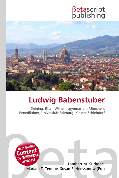 Kniha Ludwig Babenstuber Mariam T. Tennoe