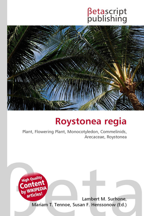 Kniha Roystonea regia Mariam T. Tennoe