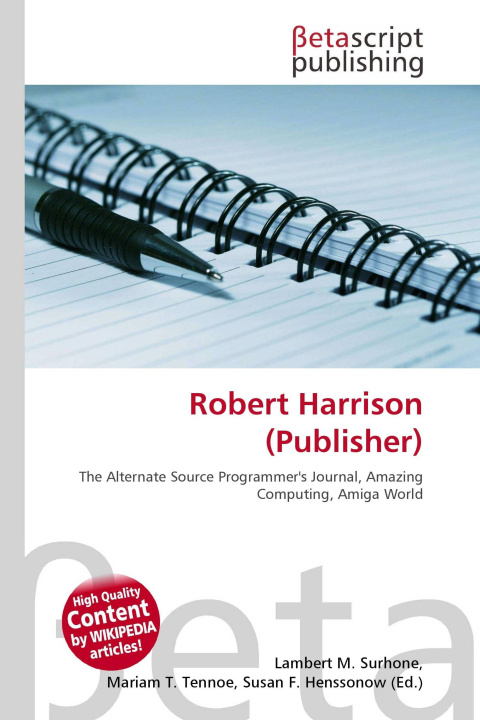 Knjiga Robert Harrison (Publisher) Mariam T. Tennoe