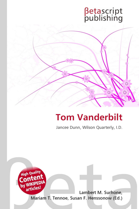 Kniha Tom Vanderbilt Mariam T. Tennoe