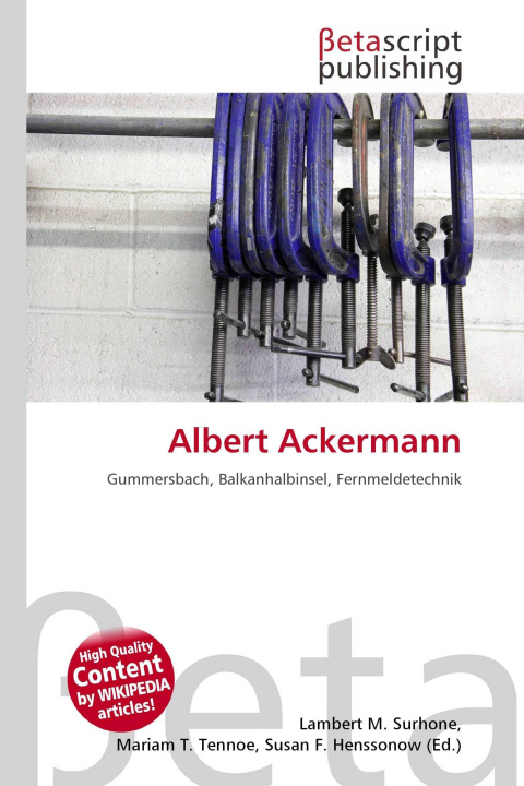 Kniha Albert Ackermann Mariam T. Tennoe
