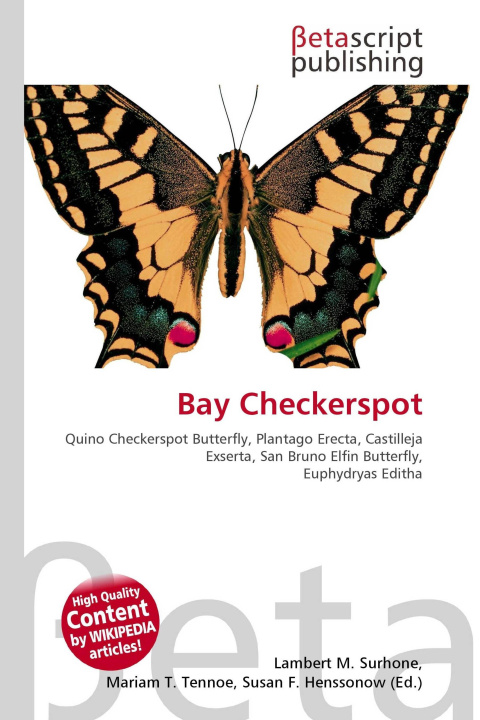 Kniha Bay Checkerspot Mariam T. Tennoe