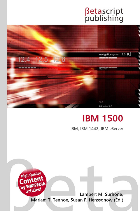 Kniha IBM 1500 Mariam T. Tennoe