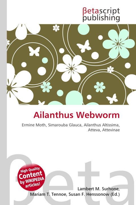 Kniha Ailanthus Webworm Mariam T. Tennoe