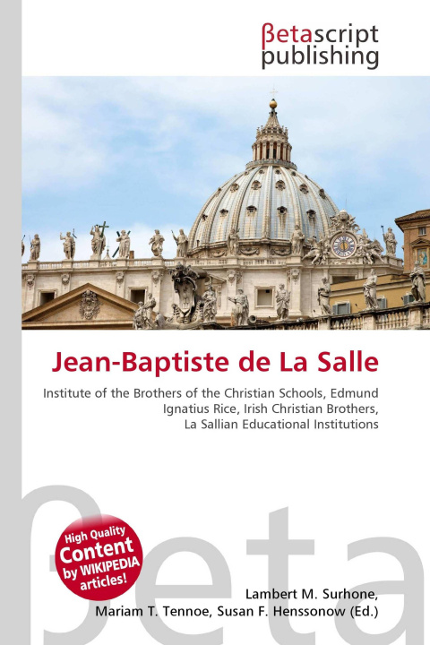 Kniha Jean-Baptiste de La Salle Mariam T. Tennoe