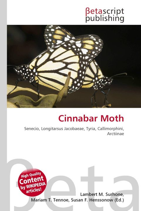 Kniha Cinnabar Moth Mariam T. Tennoe