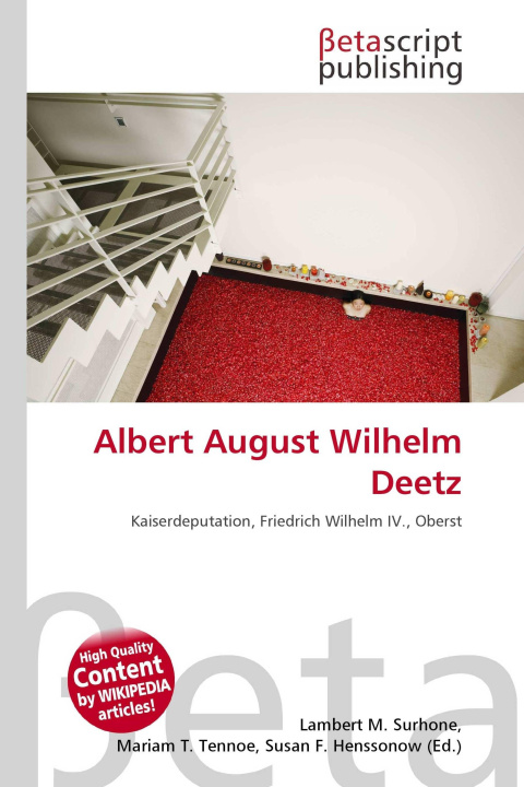 Kniha Albert August Wilhelm Deetz Mariam T. Tennoe