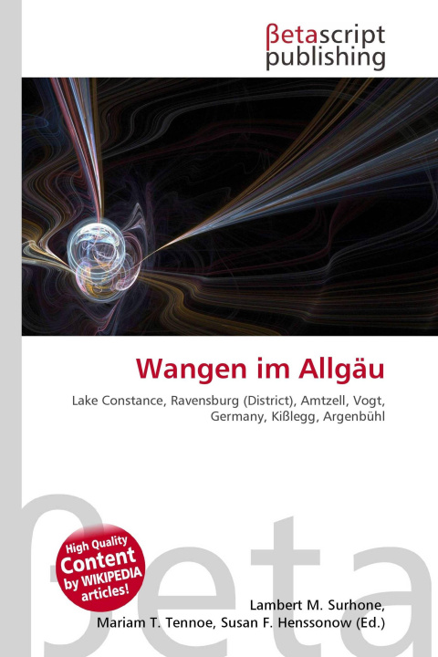 Knjiga Wangen im Allgäu Mariam T. Tennoe