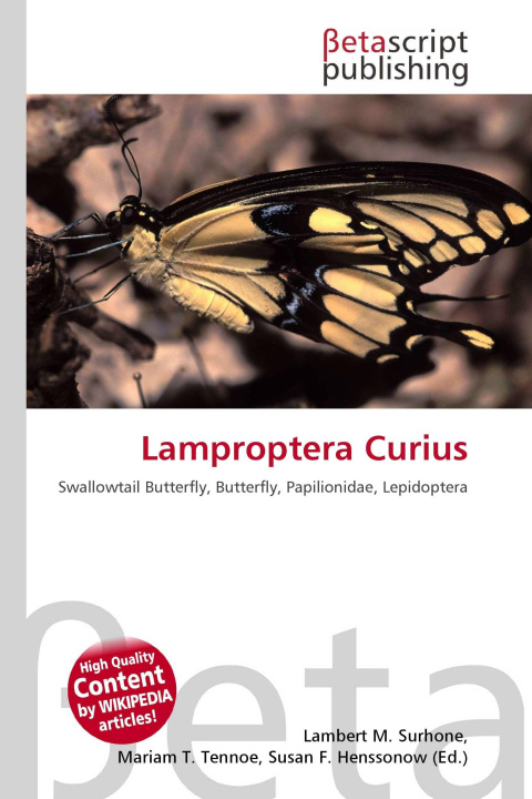 Kniha Lamproptera Curius Mariam T. Tennoe