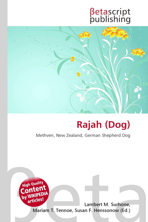 Kniha Rajah (Dog) Mariam T. Tennoe