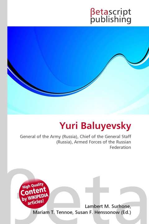 Kniha Yuri Baluyevsky Mariam T. Tennoe
