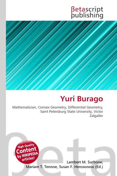 Kniha Yuri Burago Mariam T. Tennoe
