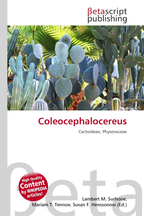 Kniha Coleocephalocereus Mariam T. Tennoe
