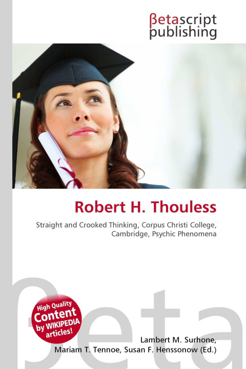 Kniha Robert H. Thouless Mariam T. Tennoe