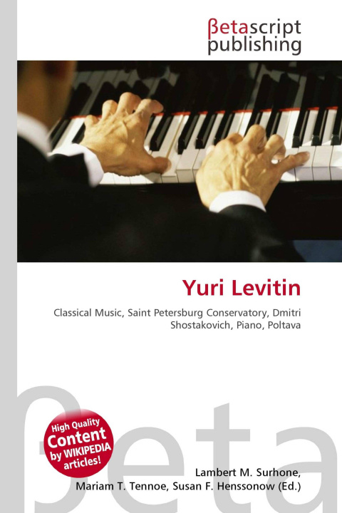 Knjiga Yuri Levitin Mariam T. Tennoe