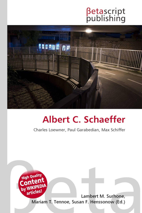 Kniha Albert C. Schaeffer Mariam T. Tennoe