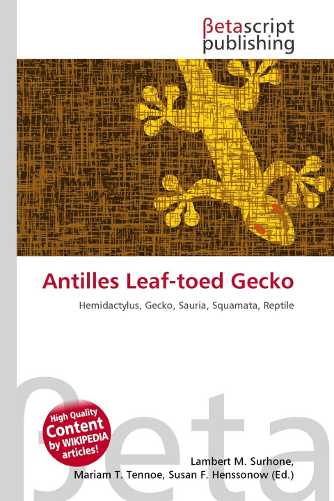 Kniha Antilles Leaf-toed Gecko Mariam T. Tennoe