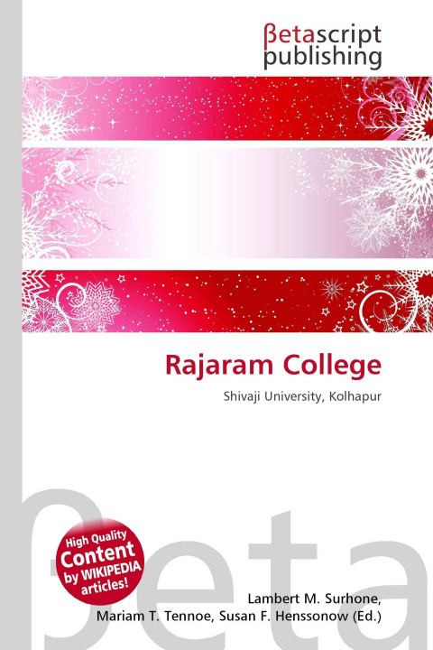 Kniha Rajaram College Mariam T. Tennoe