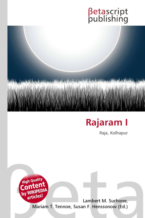 Kniha Rajaram I Mariam T. Tennoe