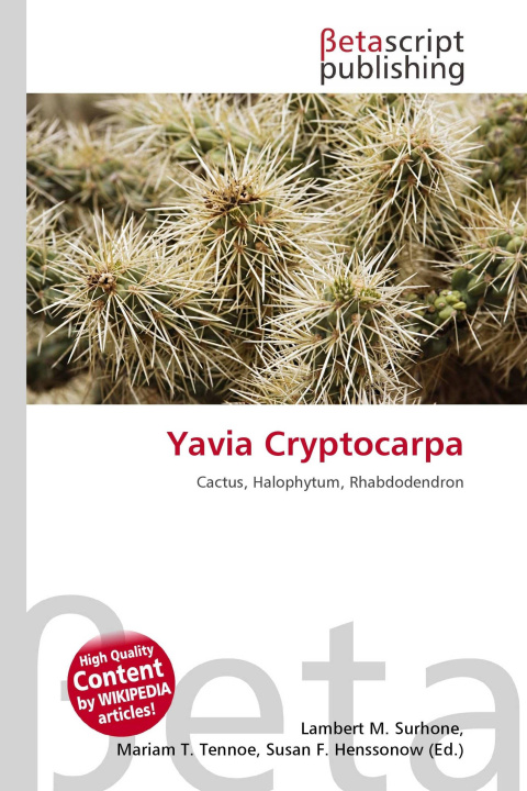 Kniha Yavia Cryptocarpa Mariam T. Tennoe