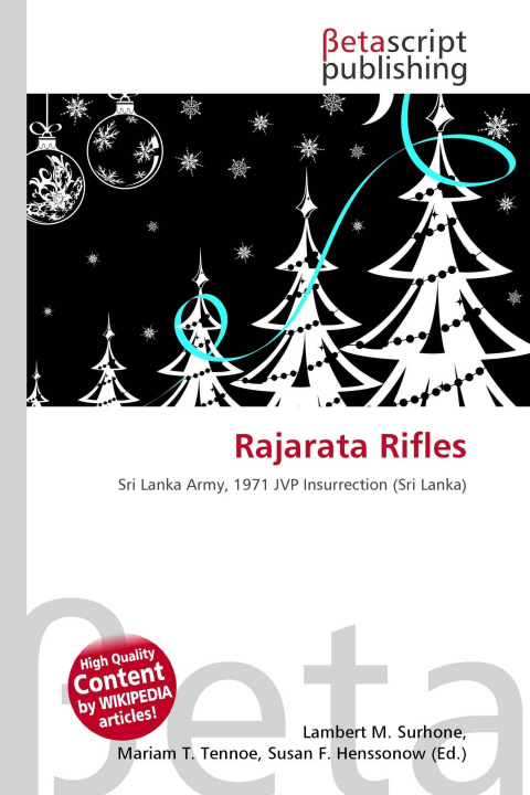 Kniha Rajarata Rifles Mariam T. Tennoe